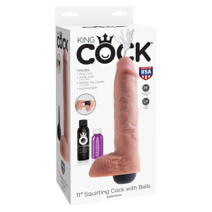 DONG  SQUIRTING KC 11" COCK - FLESH