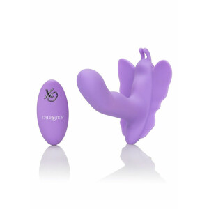 Butterfly Remote Rocking Penis PURPLE