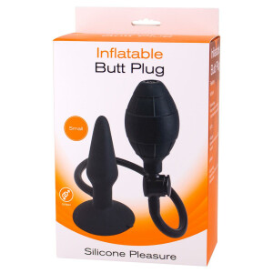 Inflatable Butt Plug S BLACK