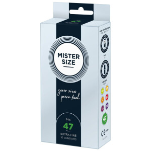 MISTER SIZE 47mm Condoms 10pcs 509