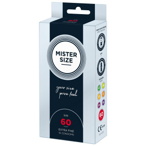 MISTER SIZE 60mm Condoms 10pcs 509