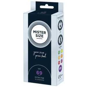 MISTER SIZE 69mm Condoms 10pcs 509